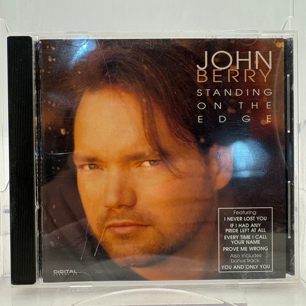 John‎ Berry Standing On The Edge CD 1995 Patriot Records CDP-7243-8-28495-2-0